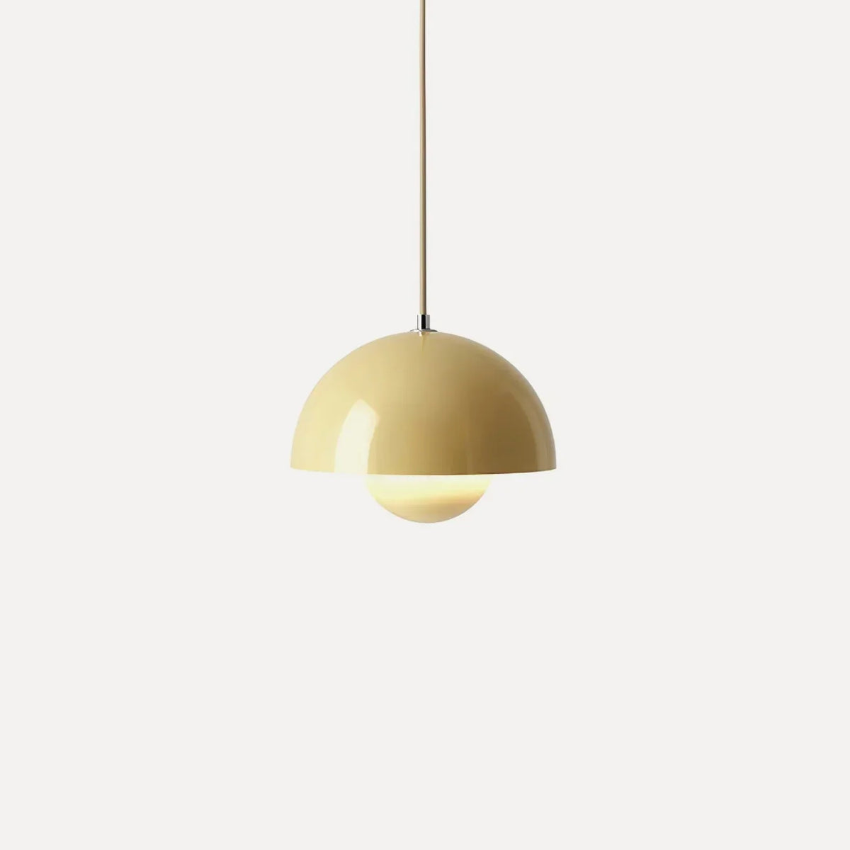 Flowerpot Pendant Light for Kitchen Island by AUVIELIGHT, ∅ 14.9″ x H 10.2″ / Dia 38cm x H 26cm / Cream and 1 other sizes