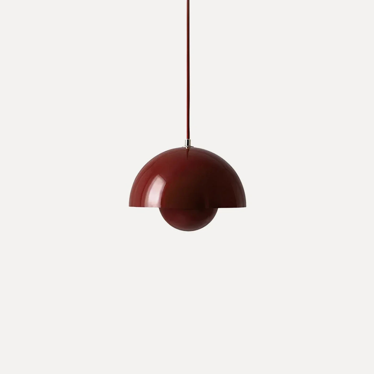 Flowerpot Pendant Light for Kitchen Island by AUVIELIGHT, ∅ 14.9″ x H 10.2″ / Dia 38cm x H 26cm / Red and 1 other sizes