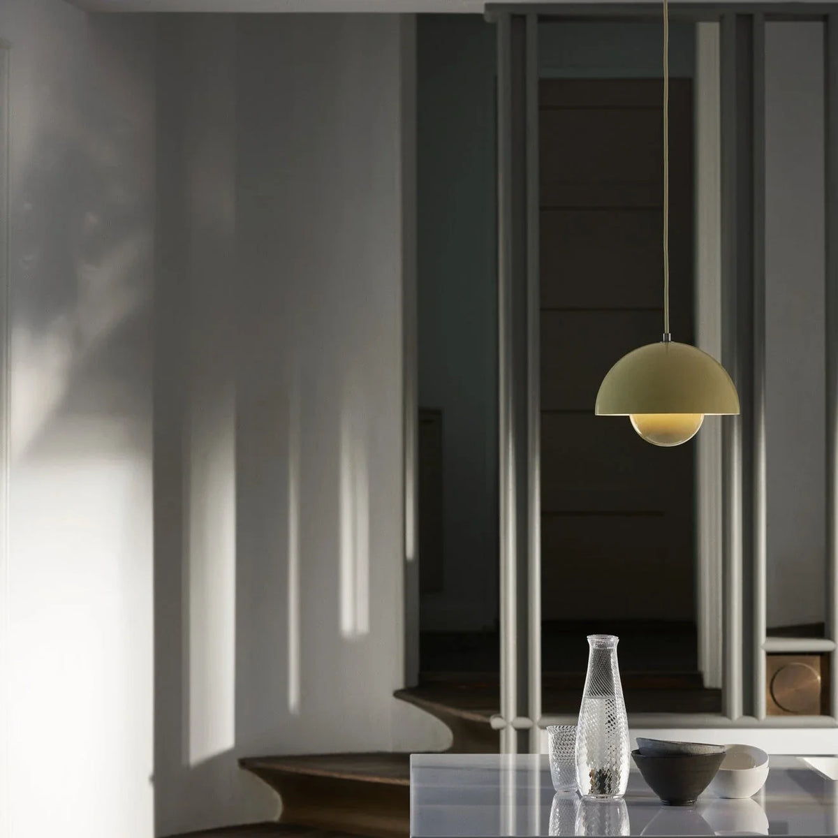 Flowerpot Pendant Light for Kitchen Island by AUVIELIGHT