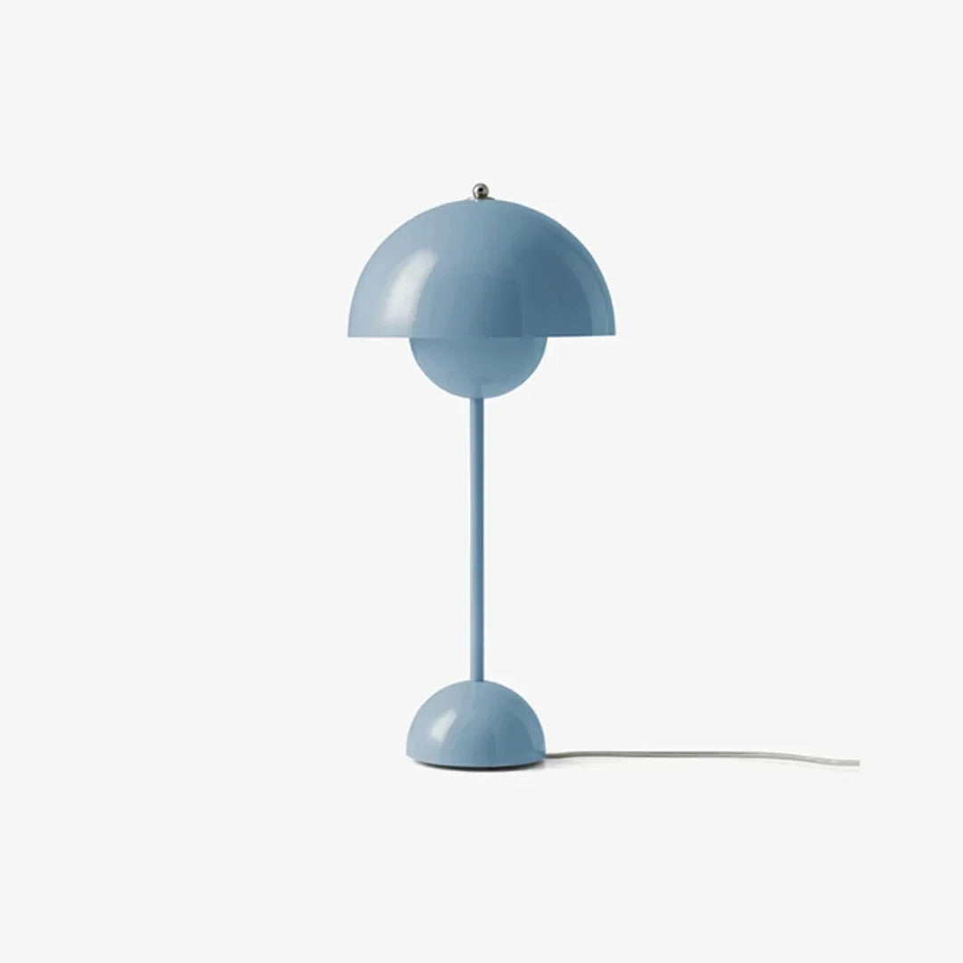Flowerpot VP3 Table Lamp for Living Room by AUVIELIGHT, ∅ 9.0″ x H 19.7″ / Dia 23cm x H 50cm / Blue / AU Plug and 3 other sizes
