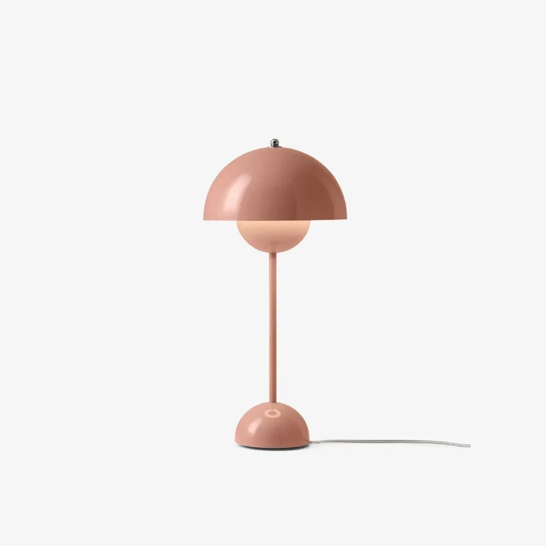 Flowerpot VP3 Table Lamp for Living Room by AUVIELIGHT, ∅ 9.0″ x H 19.7″ / Dia 23cm x H 50cm / Light Pink / AU Plug and 3 other sizes