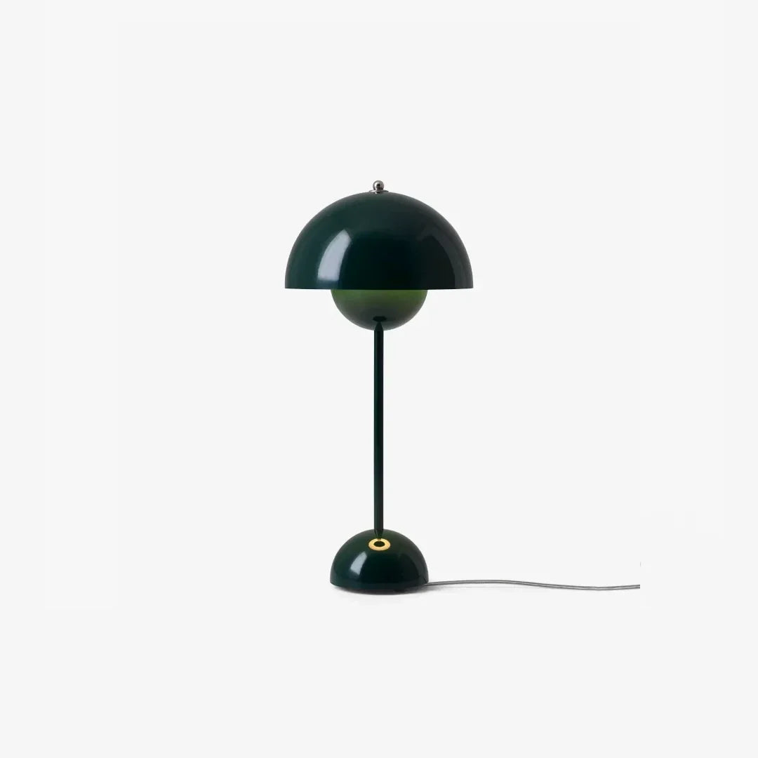 Flowerpot VP3 Table Lamp for Living Room by AUVIELIGHT, ∅ 9.0″ x H 19.7″ / Dia 23cm x H 50cm / Dark Green / AU Plug and 3 other sizes