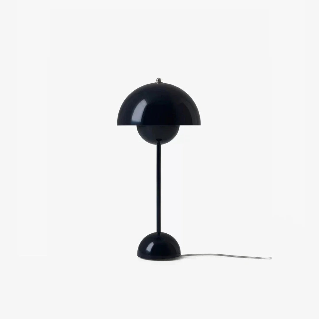 Flowerpot VP3 Table Lamp for Living Room by AUVIELIGHT, ∅ 9.0″ x H 19.7″ / Dia 23cm x H 50cm / Black / AU Plug and 3 other sizes