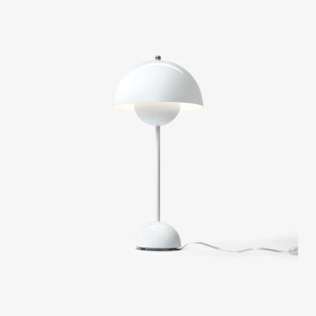 Flowerpot VP3 Table Lamp for Living Room by AUVIELIGHT, ∅ 9.0″ x H 19.7″ / Dia 23cm x H 50cm / White / AU Plug and 3 other sizes