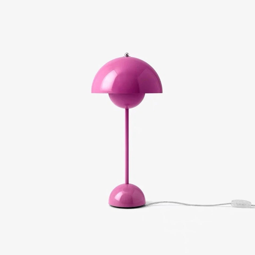 Flowerpot VP3 Table Lamp for Living Room by AUVIELIGHT, ∅ 9.0″ x H 19.7″ / Dia 23cm x H 50cm / Pink / AU Plug and 3 other sizes