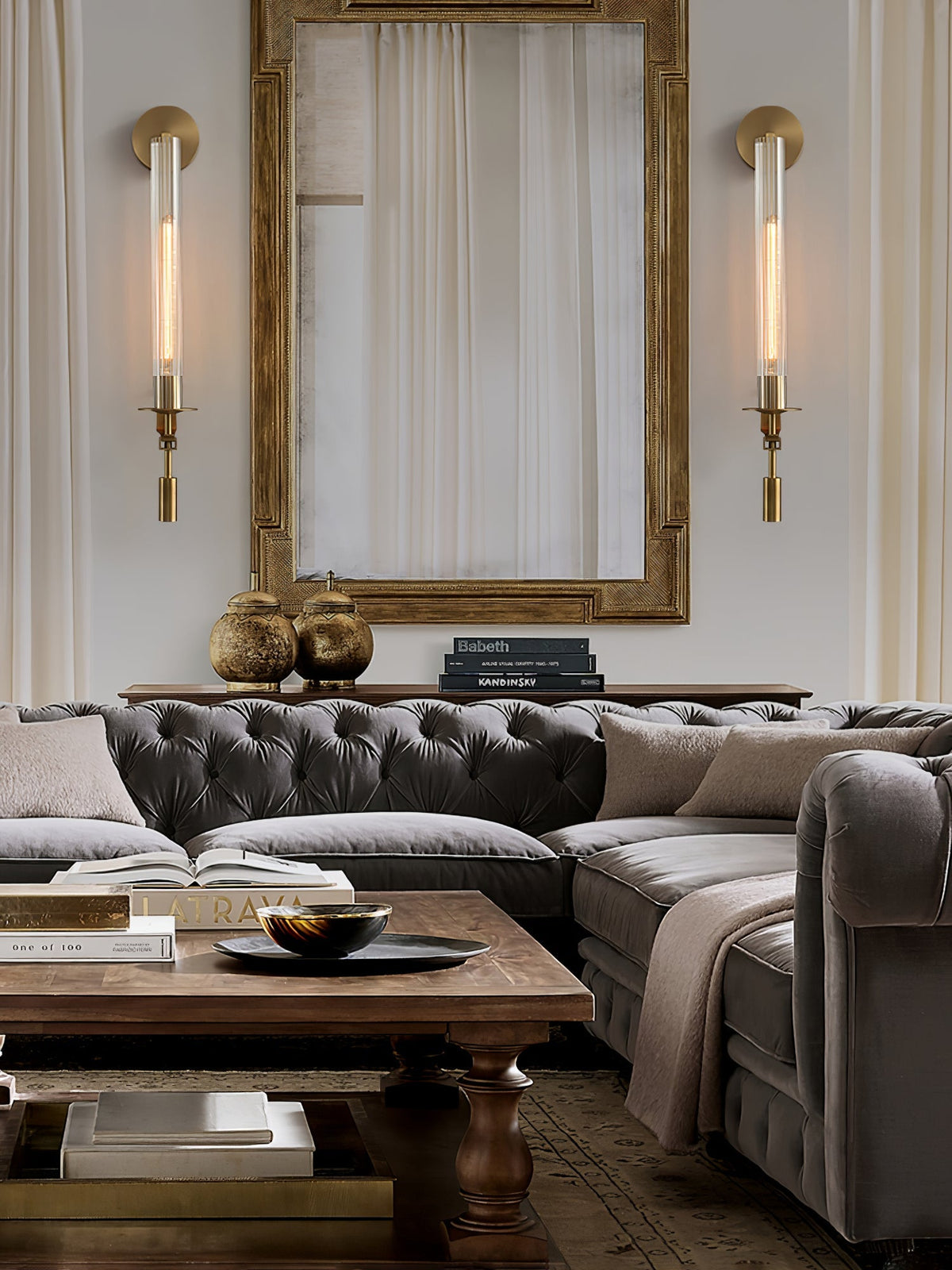Fontanelle Wall Light for Hallway by AUVIELIGHT