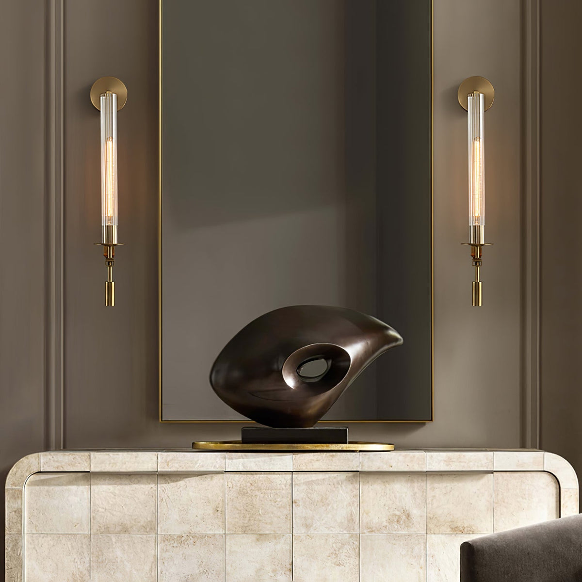 Fontanelle Wall Light for Hallway by AUVIELIGHT