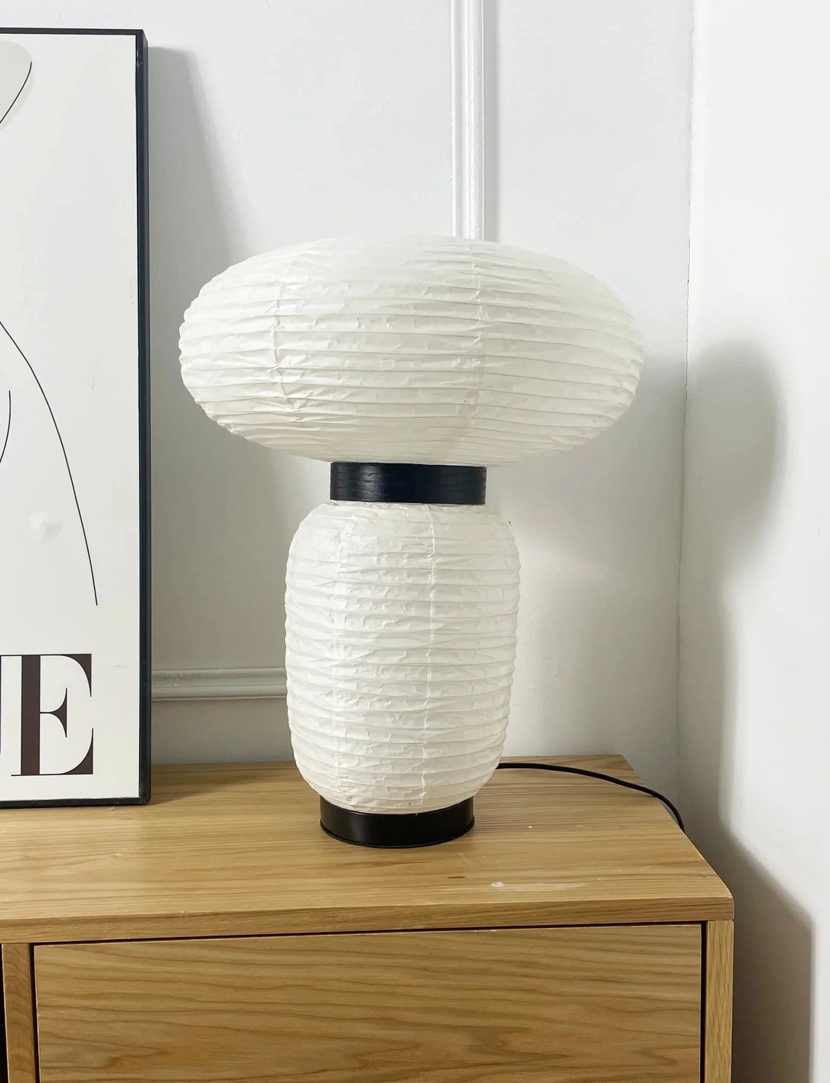Formakami Table Lamp in paper for Living Room by AUVIELIGHT