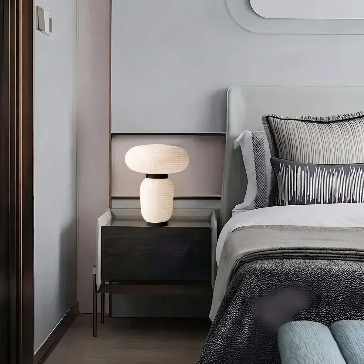 Formakami Table Lamp in paper for Living Room by AUVIELIGHT