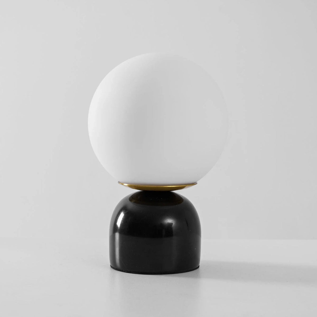 Globe Table Lamp in frosted glass for Living Room by AUVIELIGHT, ∅5.9"xH9.1" / Black / AU Plug and 3 other sizes