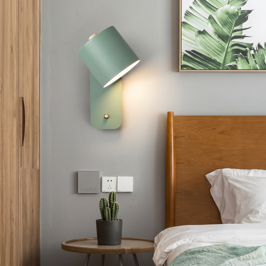 Minimalist Wall Sconce in metal for Hallway by AUVIELIGHT