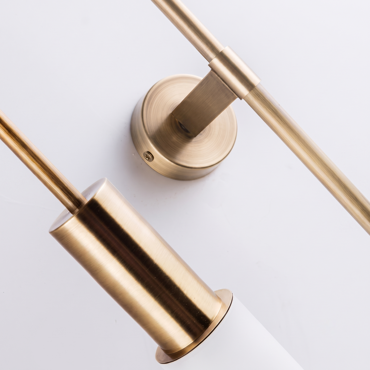 Verita Linear Wall Sconce in alabaster for Hallway by AUVIELIGHT