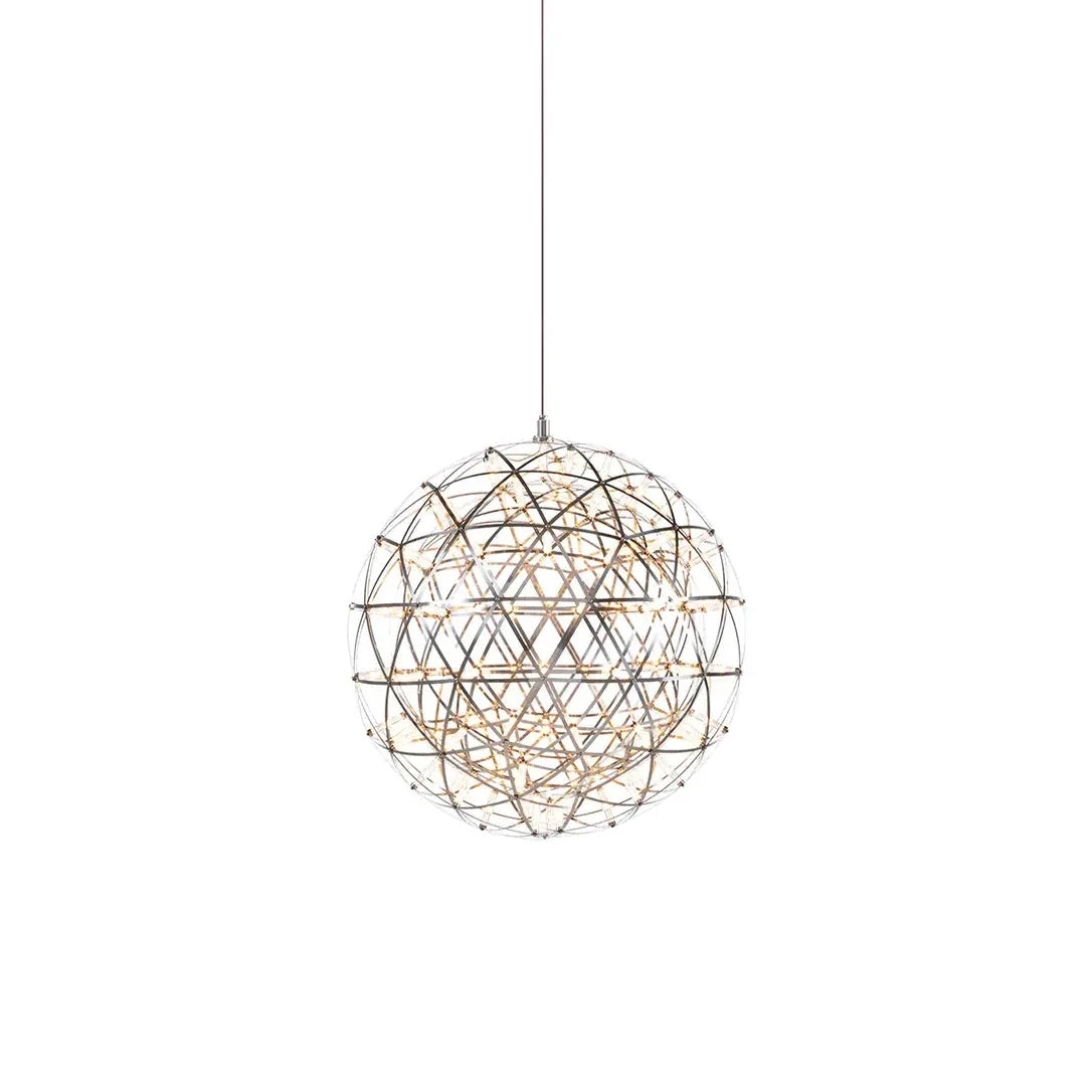 Geodesic Sphere Chandelier for Dining Room by AUVIELIGHT