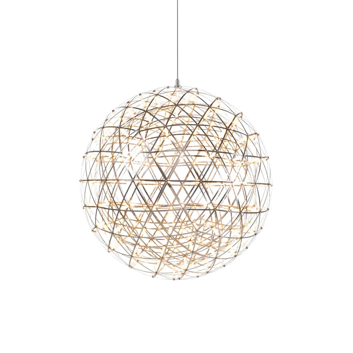 Geodesic Sphere Chandelier for Dining Room by AUVIELIGHT