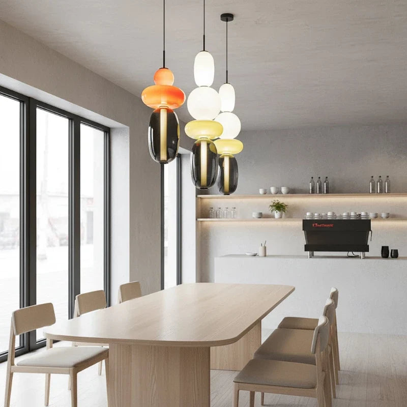 Geodesic Sphere Pendant Light for Kitchen Island by AUVIELIGHT