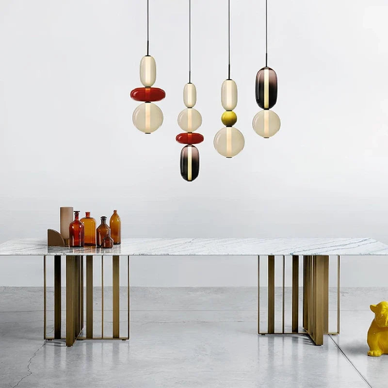 Geodesic Sphere Pendant Light for Kitchen Island by AUVIELIGHT