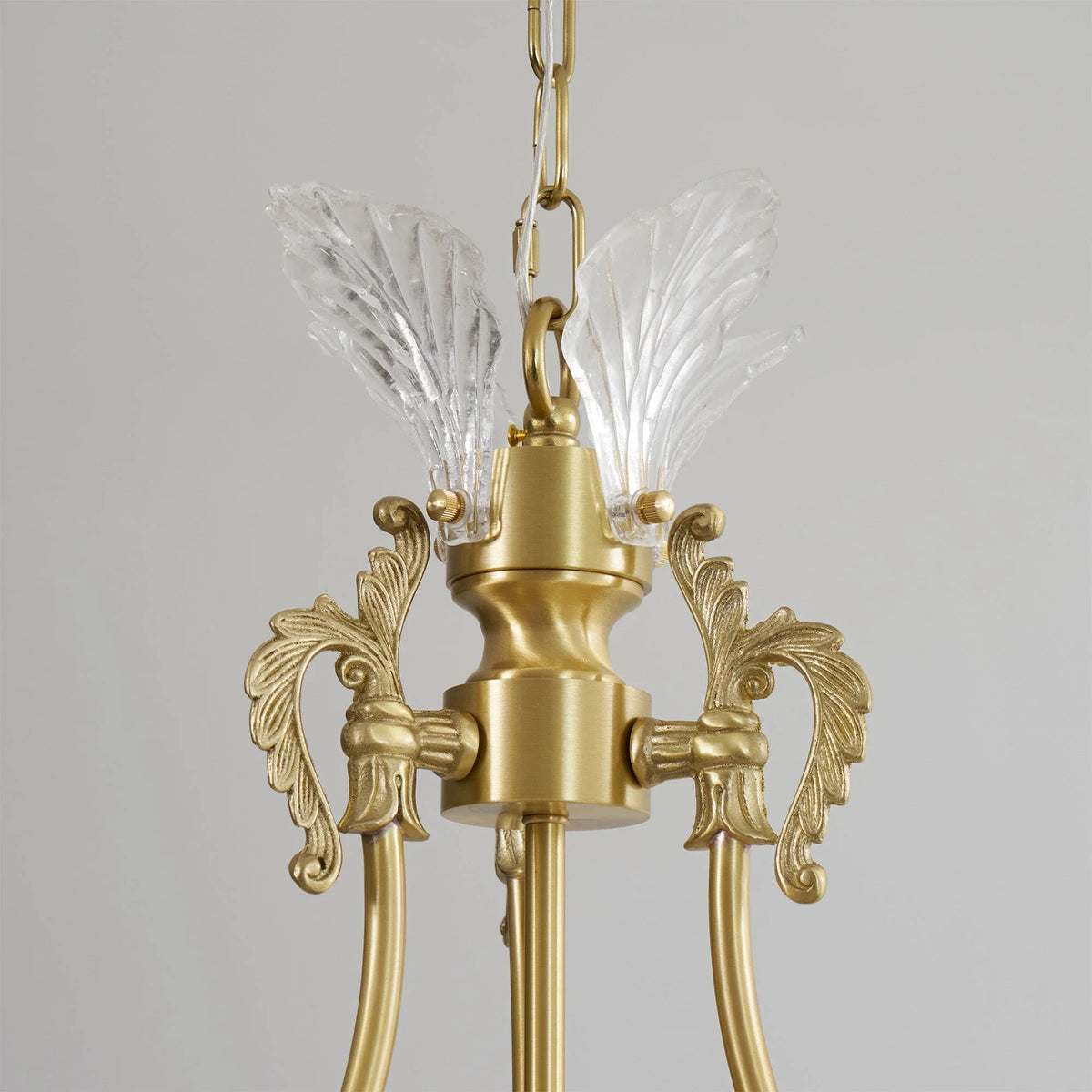 Gilded Filigree Chandelier in crystal for Dining Room by AUVIELIGHT