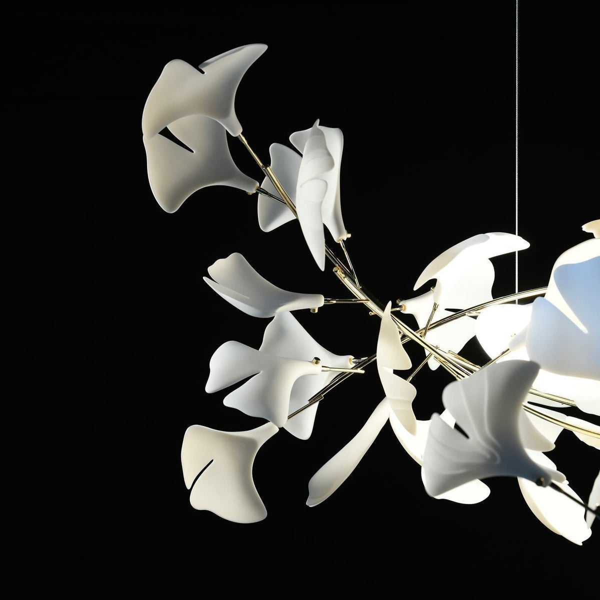 Ginkgo Crown Chandelier for Dining Room by AUVIELIGHT