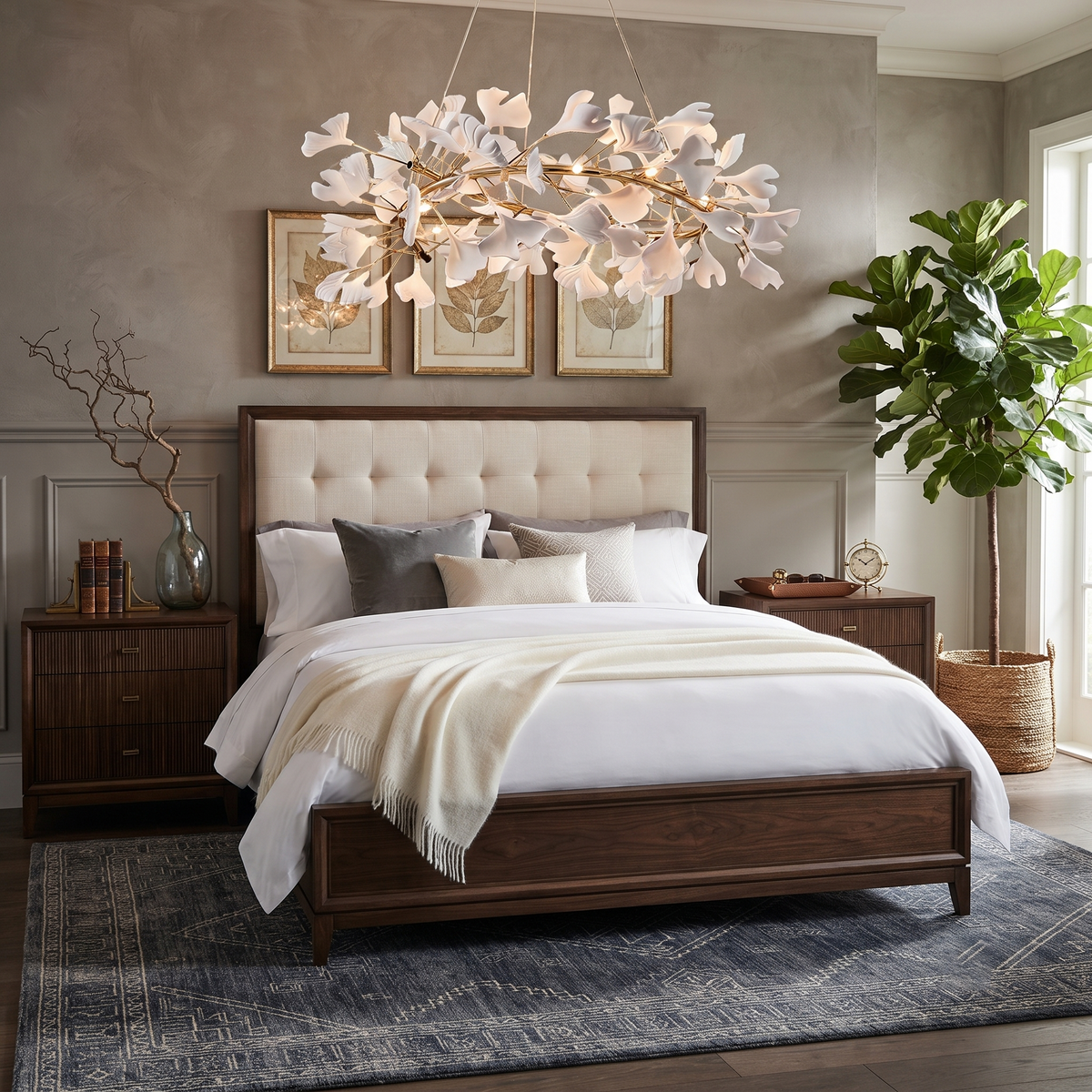 Ginkgo Crown Chandelier for Dining Room by AUVIELIGHT