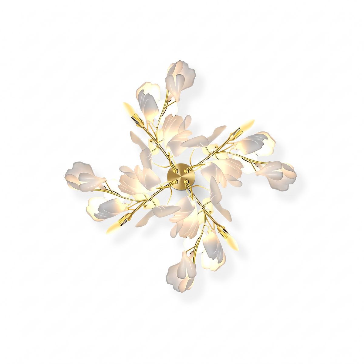 Pinwheel Ginkgo Wall Light for Hallway by AUVIELIGHT