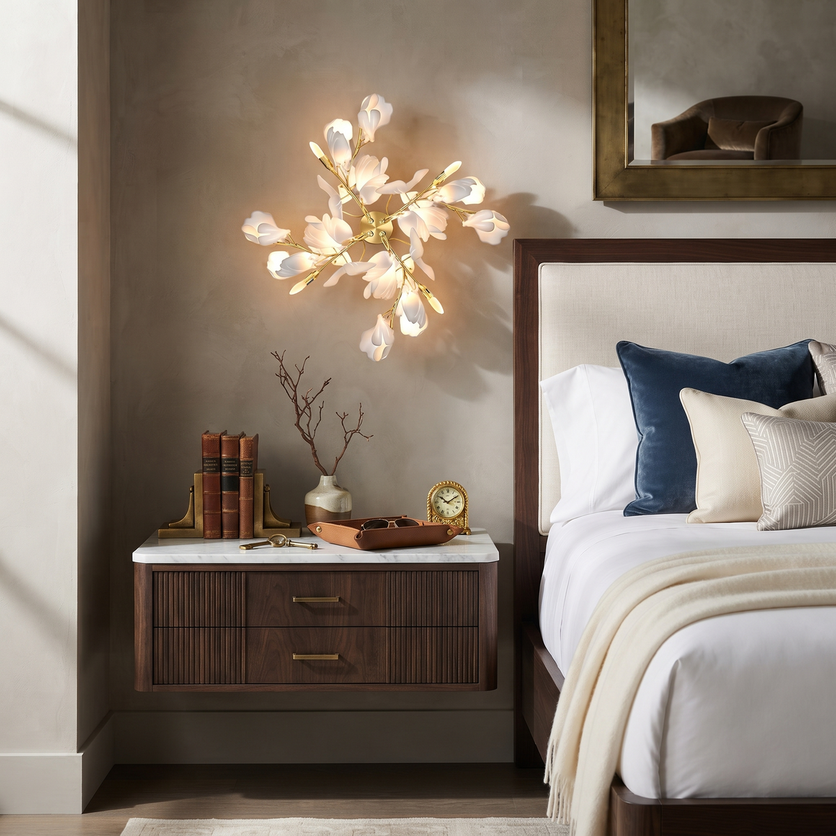 Pinwheel Ginkgo Wall Light for Hallway by AUVIELIGHT