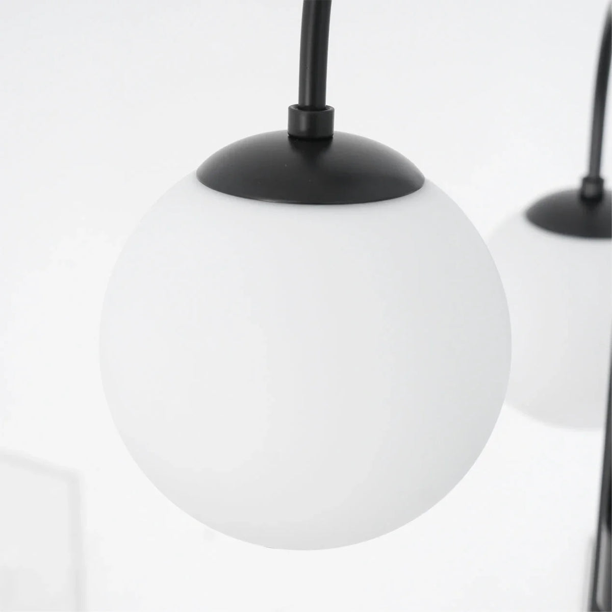 Globe Chandelier in glass for Dining Room by AUVIELIGHT