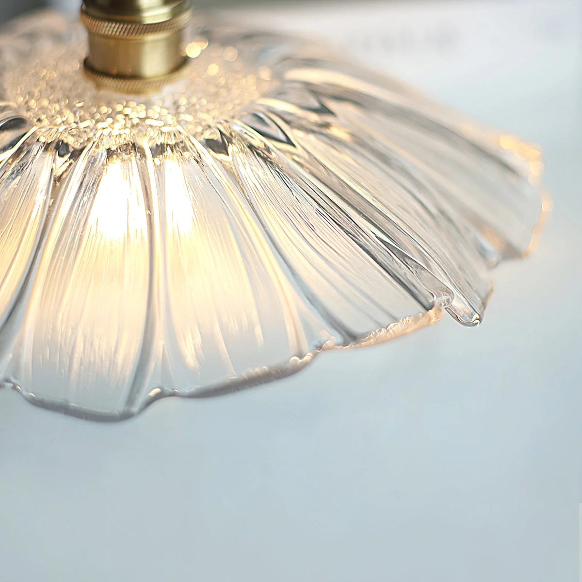 Petal Pendant Light in glass for Kitchen Island by AUVIELIGHT
