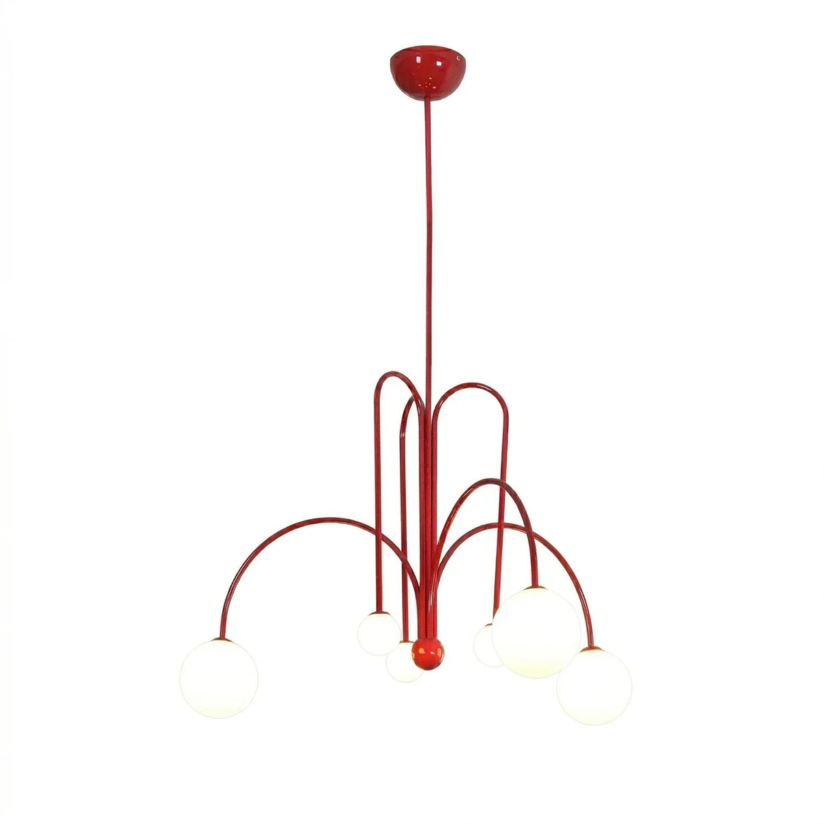 Gran Finale Pendant Light for Kitchen Island by AUVIELIGHT, Dia 100cm x H 58cm / ∅ 39.4″ x H 22.8″ / Red and 2 other sizes