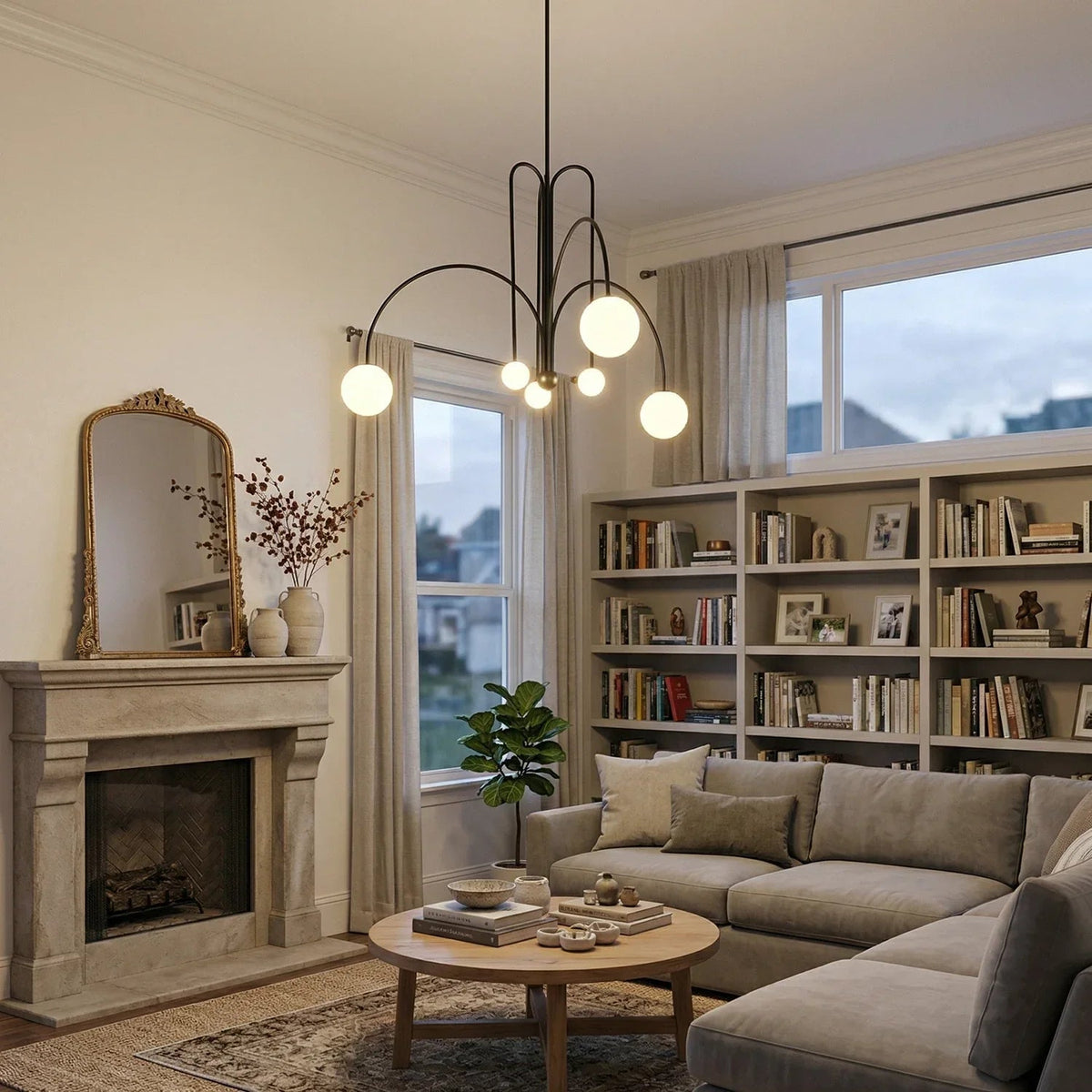 Gran Finale Pendant Light for Kitchen Island by AUVIELIGHT
