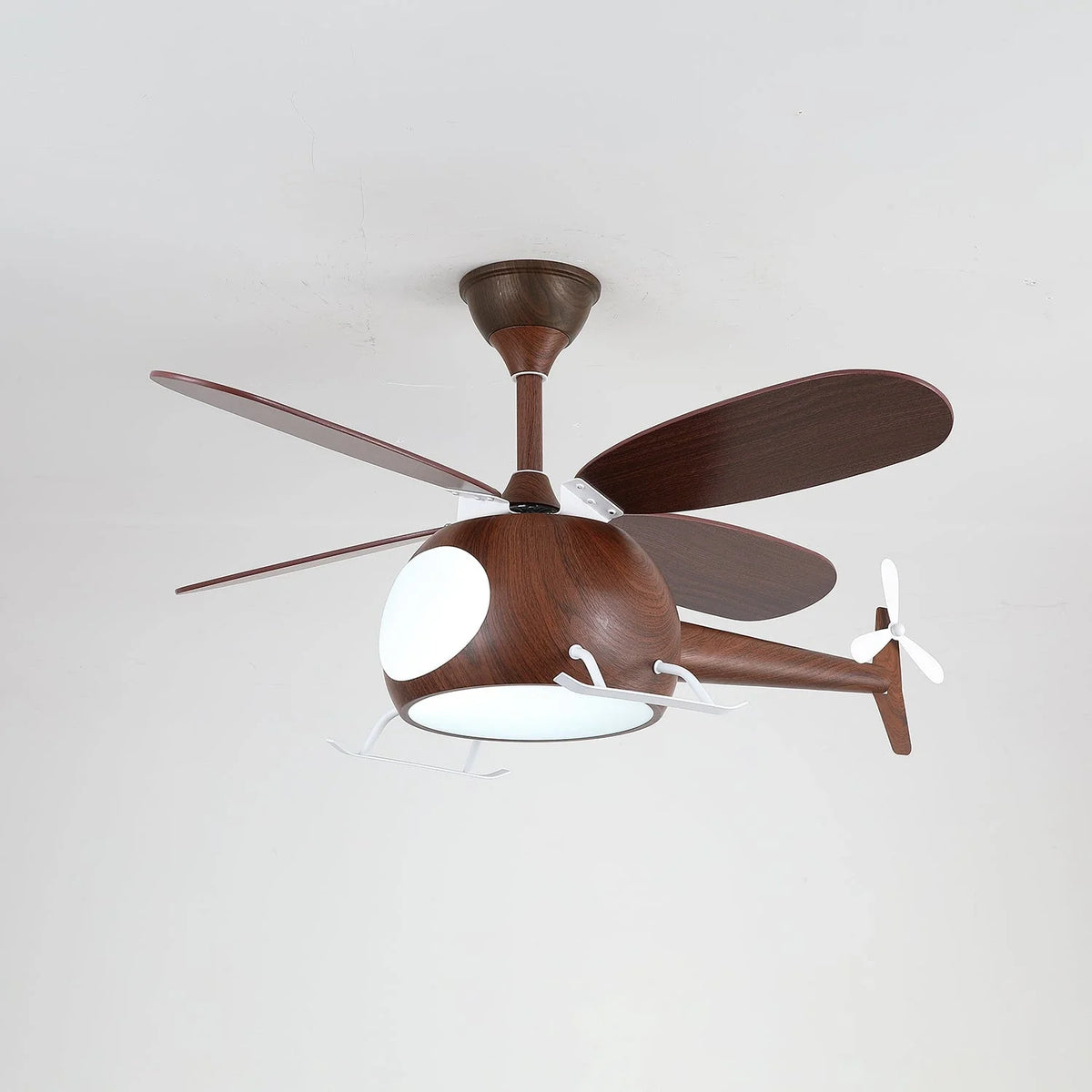 Helicopter Novelty Ceiling Fan Light for Living Room by AUVIELIGHT