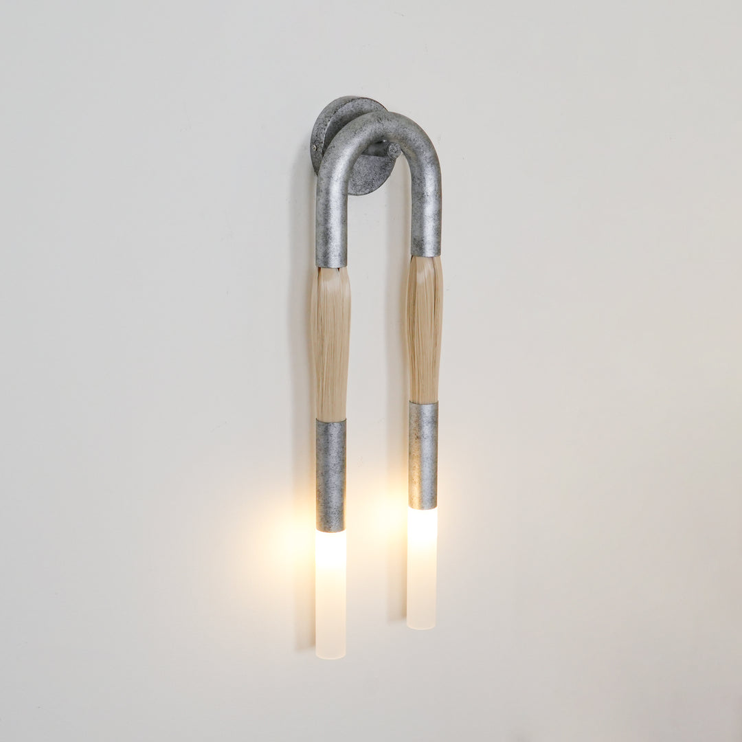 Horsehair Wall Light for Hallway by AUVIELIGHT
