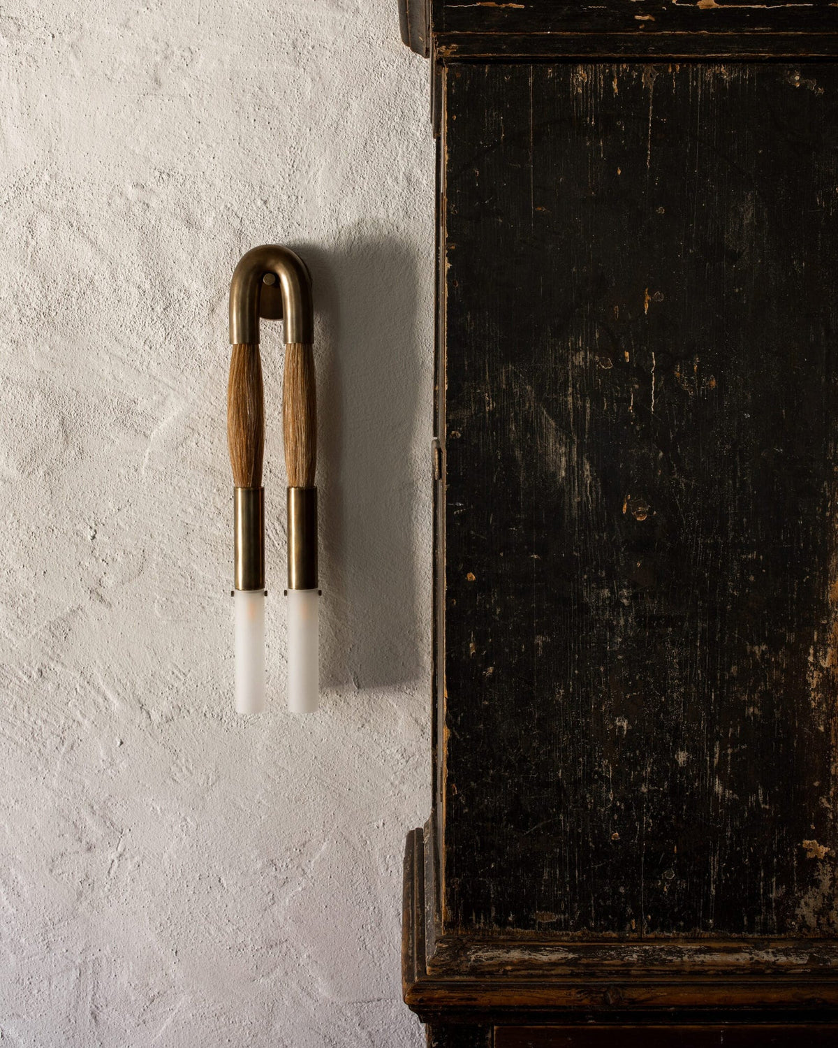 Horsehair Wall Light for Hallway by AUVIELIGHT