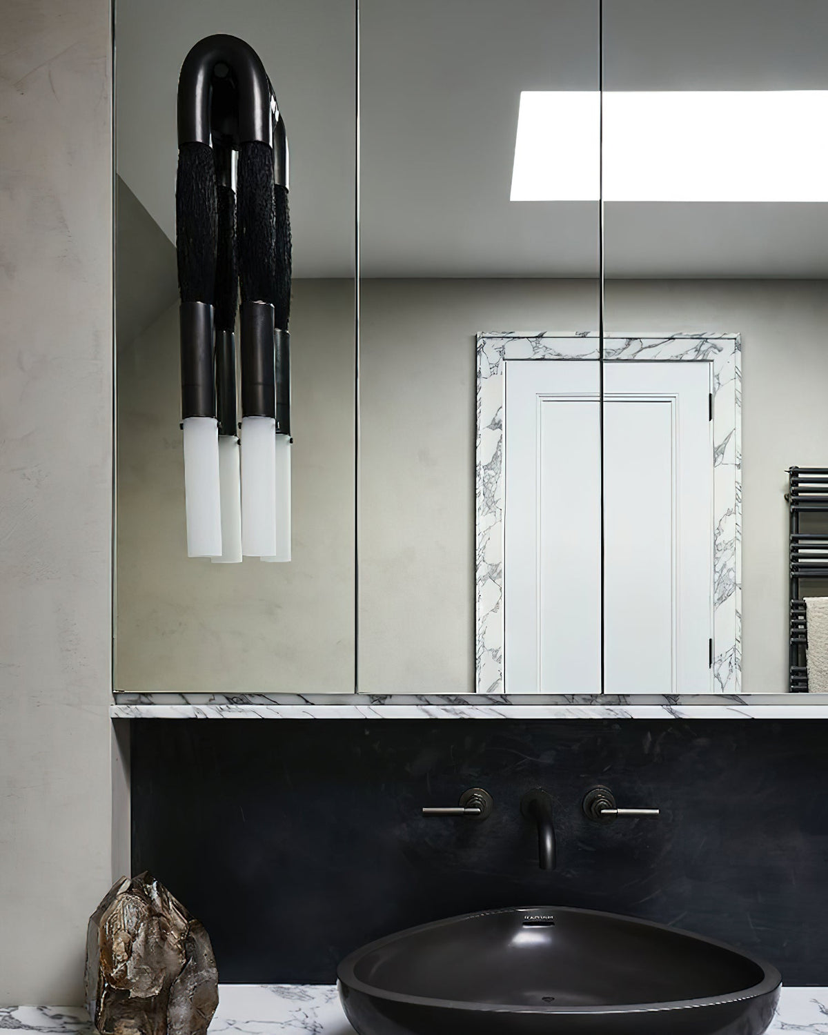 Horsehair Wall Light for Hallway by AUVIELIGHT