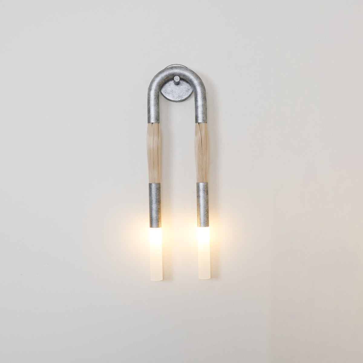 Horsehair Wall Light for Hallway by AUVIELIGHT