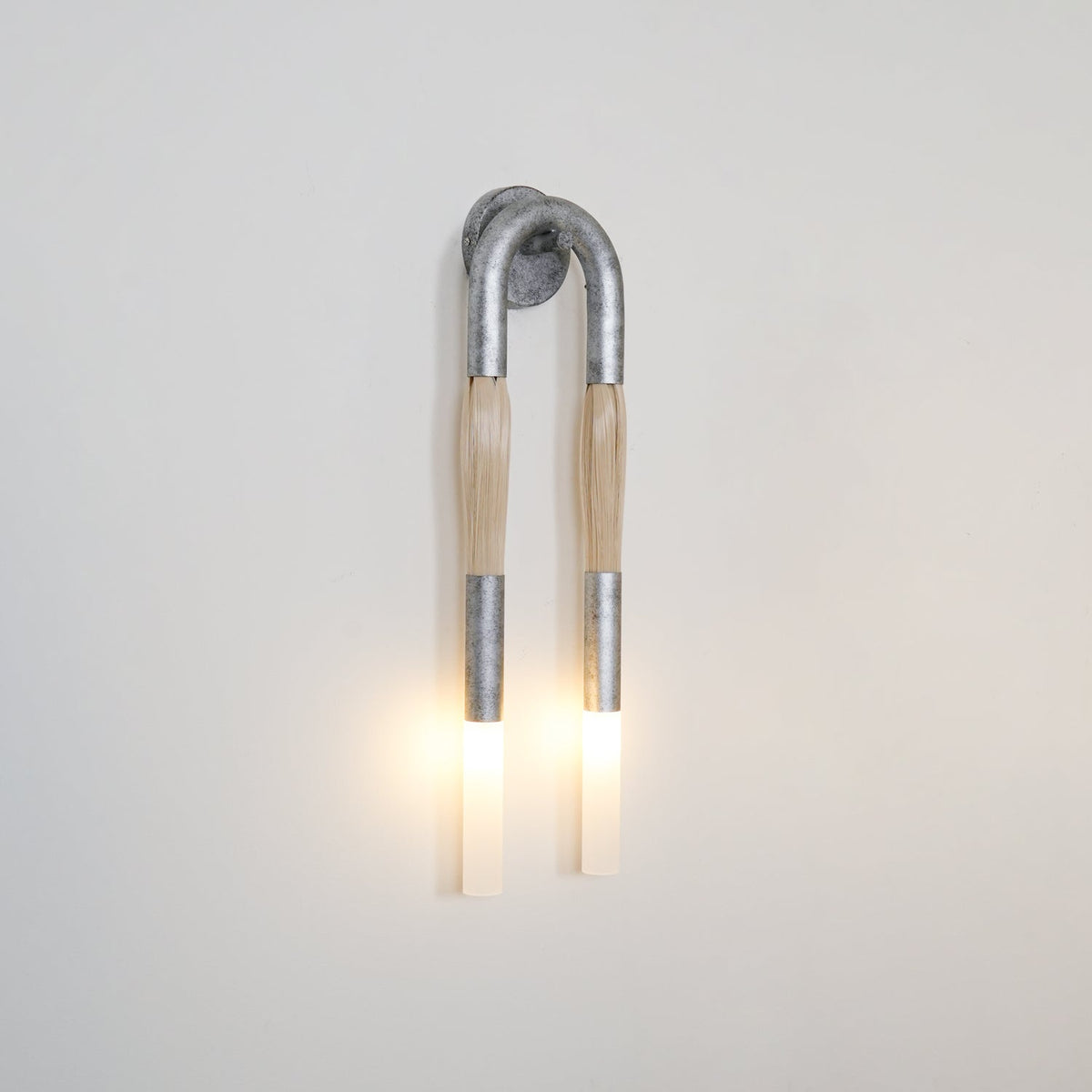 Horsehair Wall Light for Hallway by AUVIELIGHT