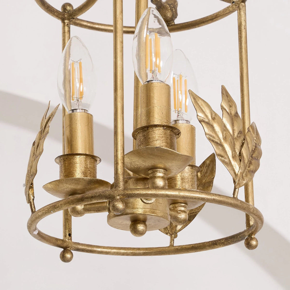 Lantern Pendant Light in iron for Kitchen Island by AUVIELIGHT