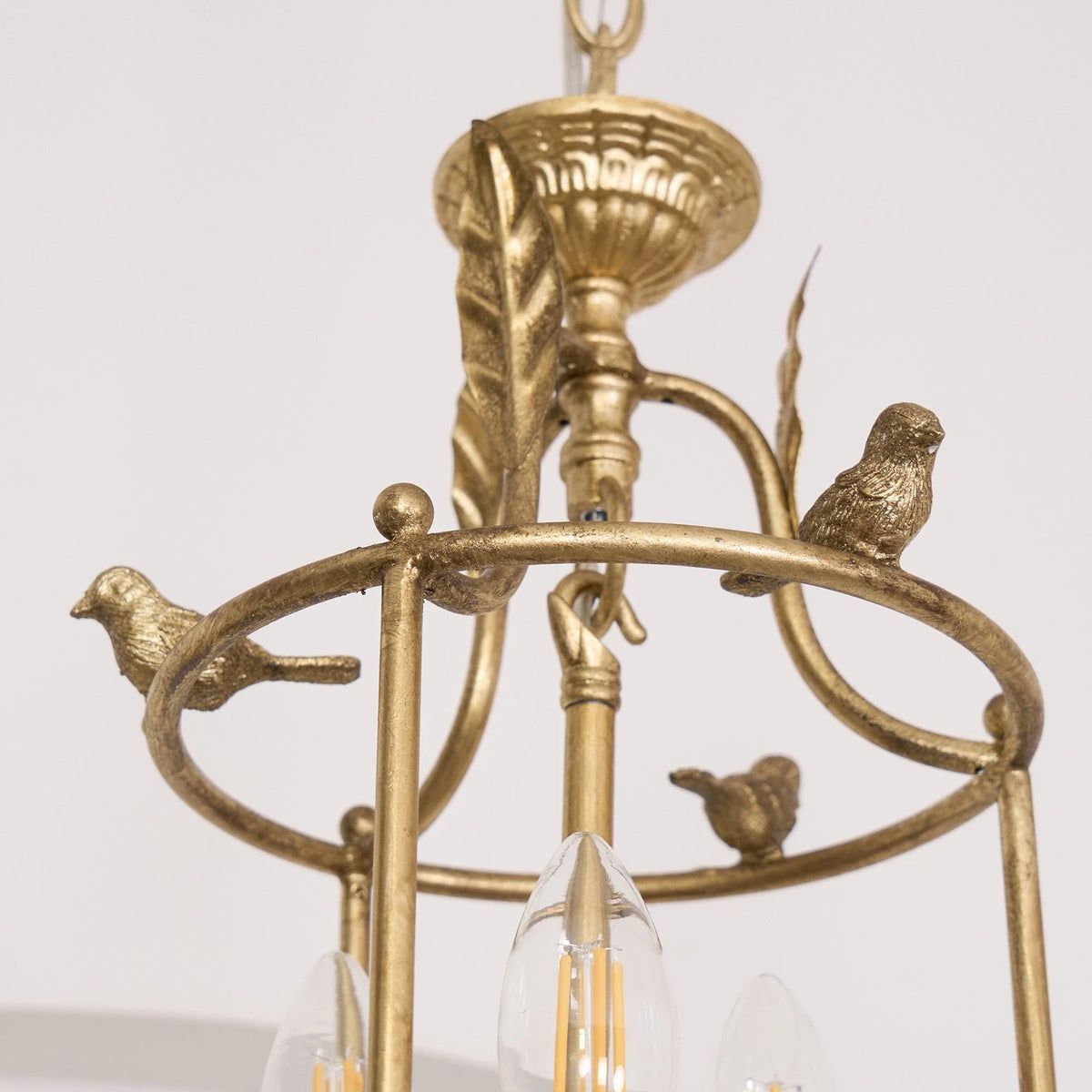 Lantern Pendant Light in iron for Kitchen Island by AUVIELIGHT