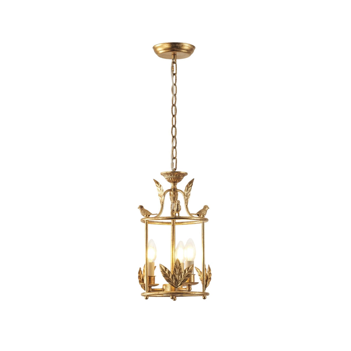 Lantern Pendant Light in iron for Kitchen Island by AUVIELIGHT
