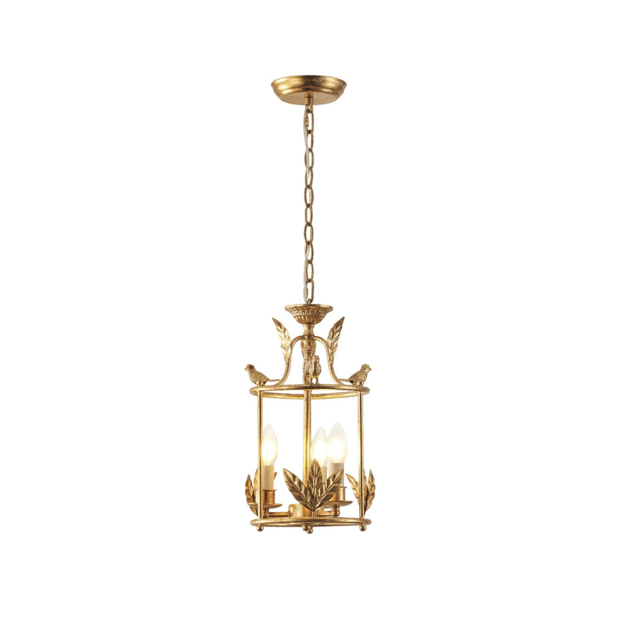 Lantern Pendant Light in iron for Kitchen Island by AUVIELIGHT