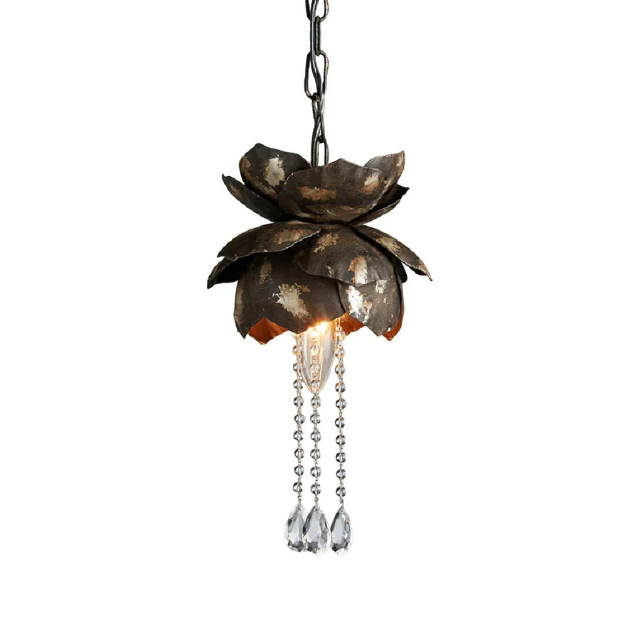 Lotus Pendant Light in iron for Kitchen Island by AUVIELIGHT