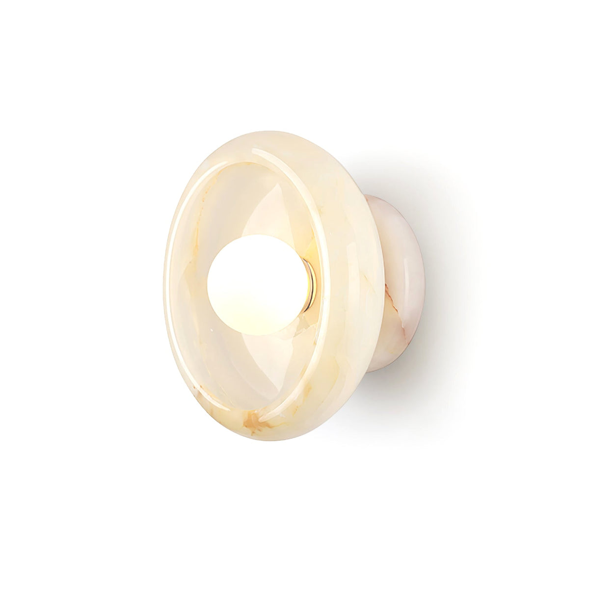Jade Wall Sconce in marble for Hallway by AUVIELIGHT