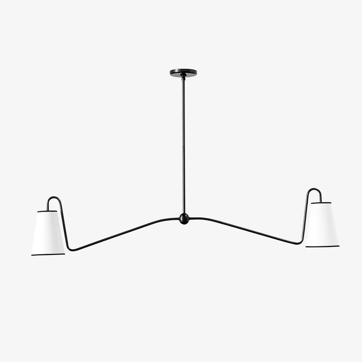 Jonas Linear Chandelier for Dining Room by AUVIELIGHT