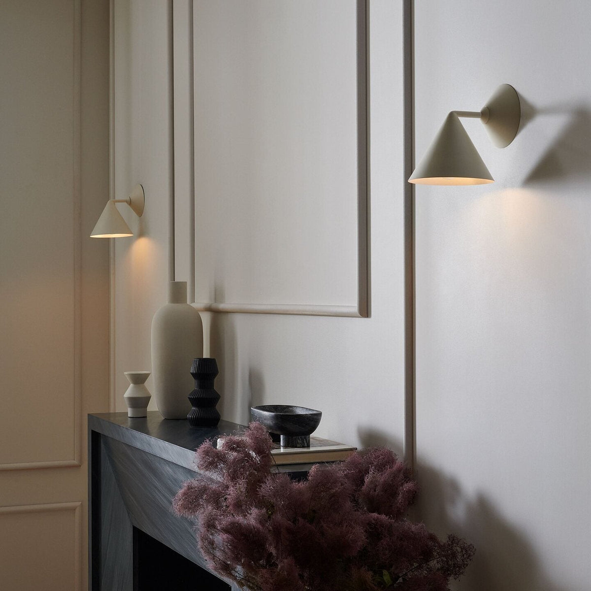 Juno Cone Wall Sconce for Hallway by AUVIELIGHT