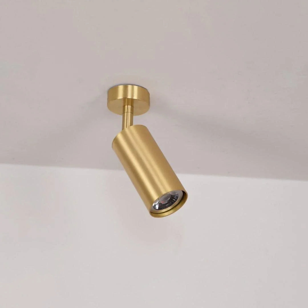 Kaelen Directional Wall Light in brass for Hallway by AUVIELIGHT, 1  head W 3.1" x H 5.3" / Brass