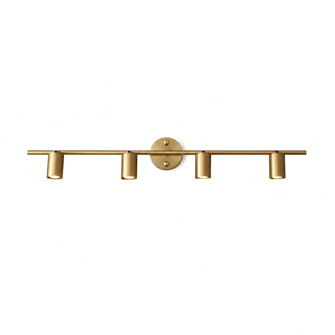 Kaelen Directional Wall Light in brass for Hallway by AUVIELIGHT