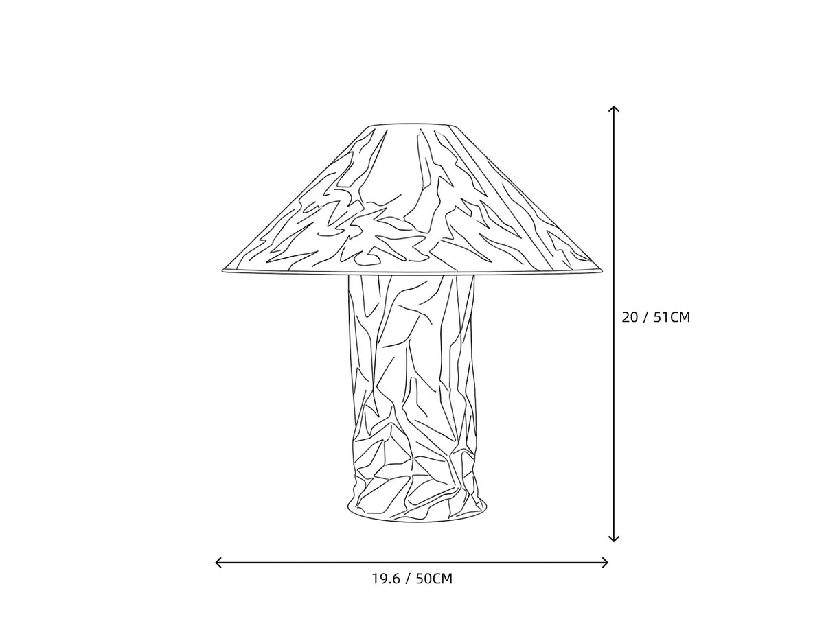 Lampampe Table Lamp for Living Room by AUVIELIGHT