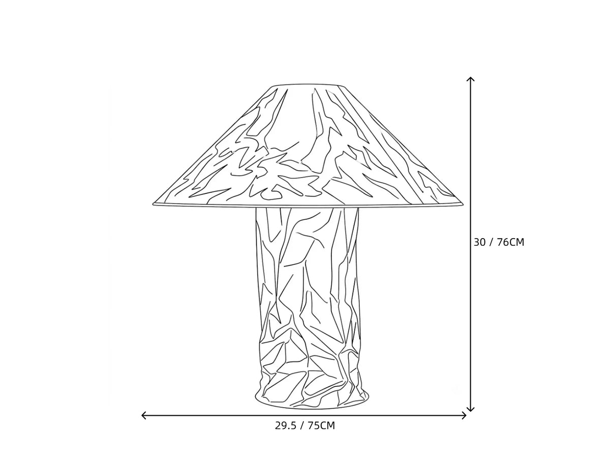 Lampampe Table Lamp for Living Room by AUVIELIGHT