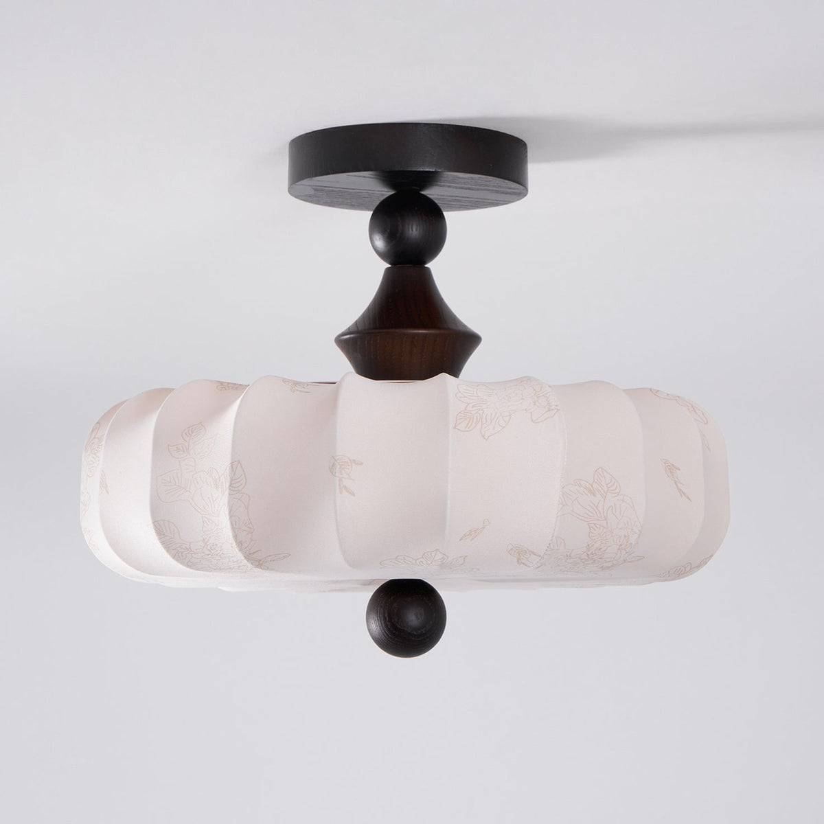 Fabric Lattice Ceiling Light for Living Room by AUVIELIGHT