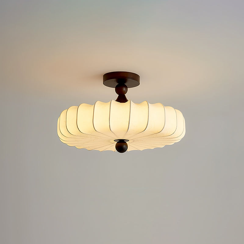Fabric Lattice Ceiling Light for Living Room by AUVIELIGHT