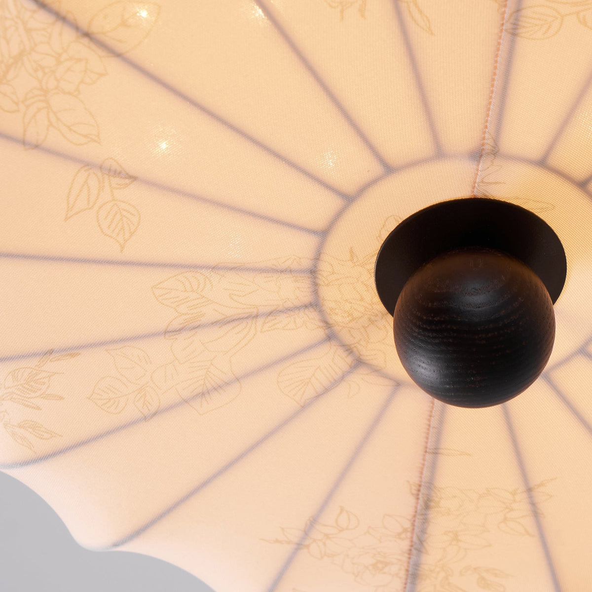 Fabric Lattice Ceiling Light for Living Room by AUVIELIGHT
